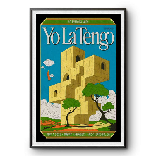 Music Event Pioneertown CA Yo La Tengo May 7 2025 Poster