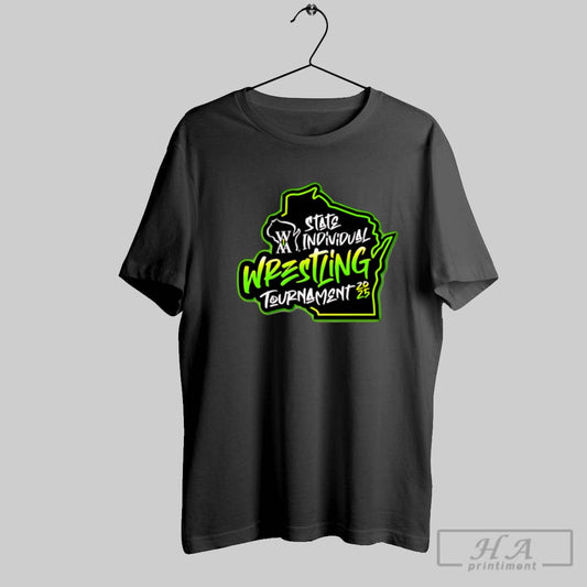 State Individual Wrestling Tournament 2025 Shirt