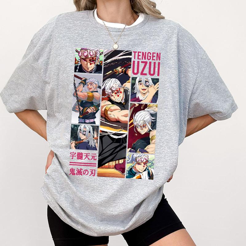 Tengen Uzui Shirt, Sound Hashira Sweatshirt Hoodie, Demon Slayer t-shirt, Kimetsu no Yaiba Shirt, Anime sweatshirt hoodie, Anime lover t-shirt Menswea