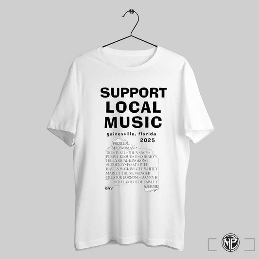 Support Local Music Gainesville Florida 2025 Shirt Trendy Sweatshirt