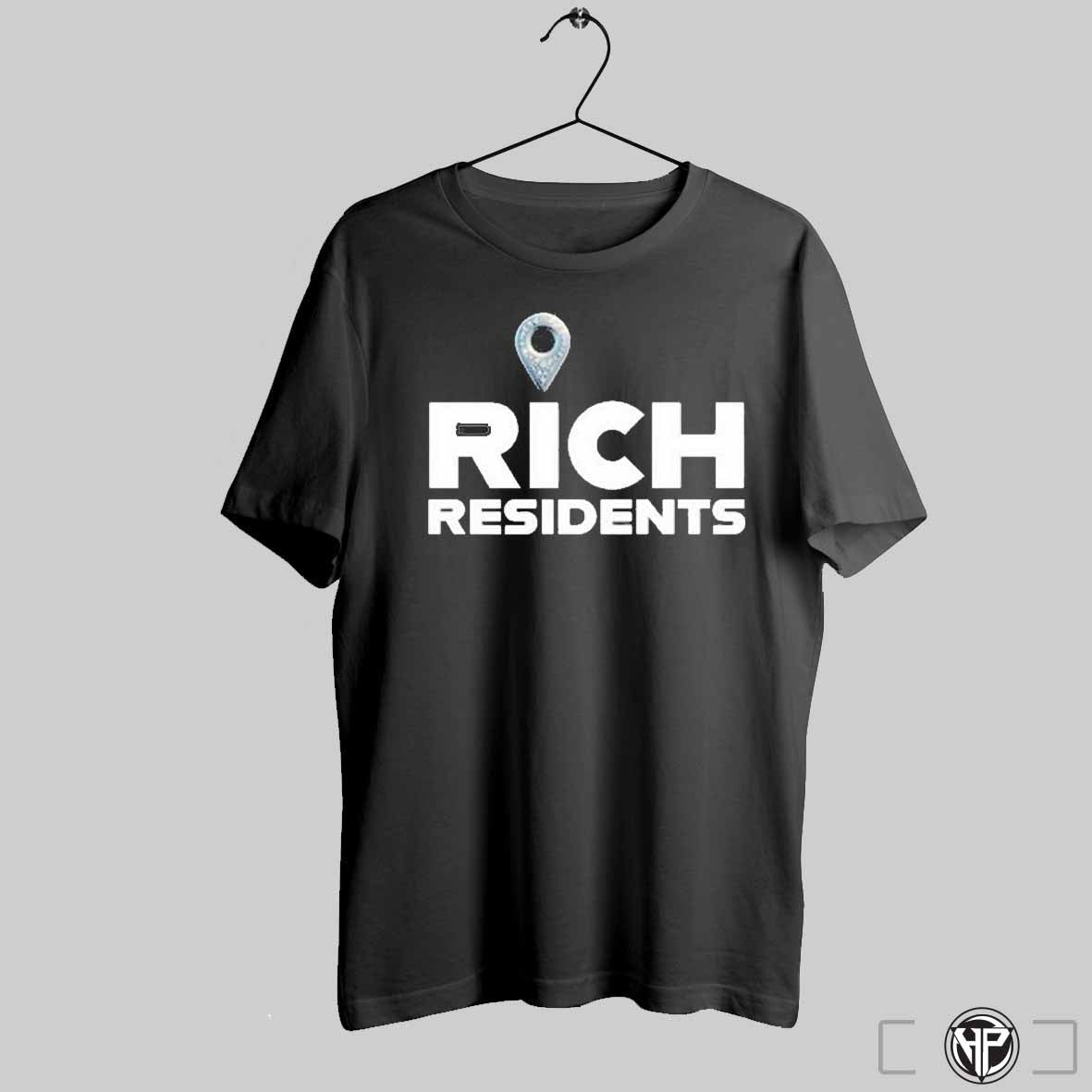 Rich Residents Oversized Tee Trendy Sweatshirt