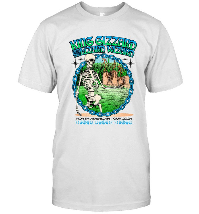 King Gizzard And The Lizard Wizard 2024 North American Tour New Tee