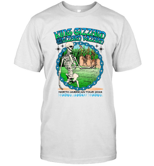 King Gizzard And The Lizard Wizard 2024 North American Tour New Tee