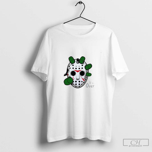 Tech Tees USA on X Hulk hand catch Jason Voorhees mask it's over shirt