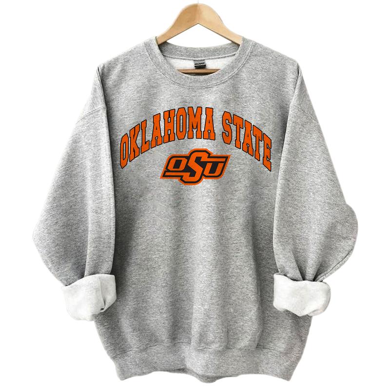 Oklahoma State Cowboys Vintage NCAA Football Shirts, Unisex Basketball Shirt, Graphic University Sports Shirt, Gift for Fans, Men, Women, Cotton
