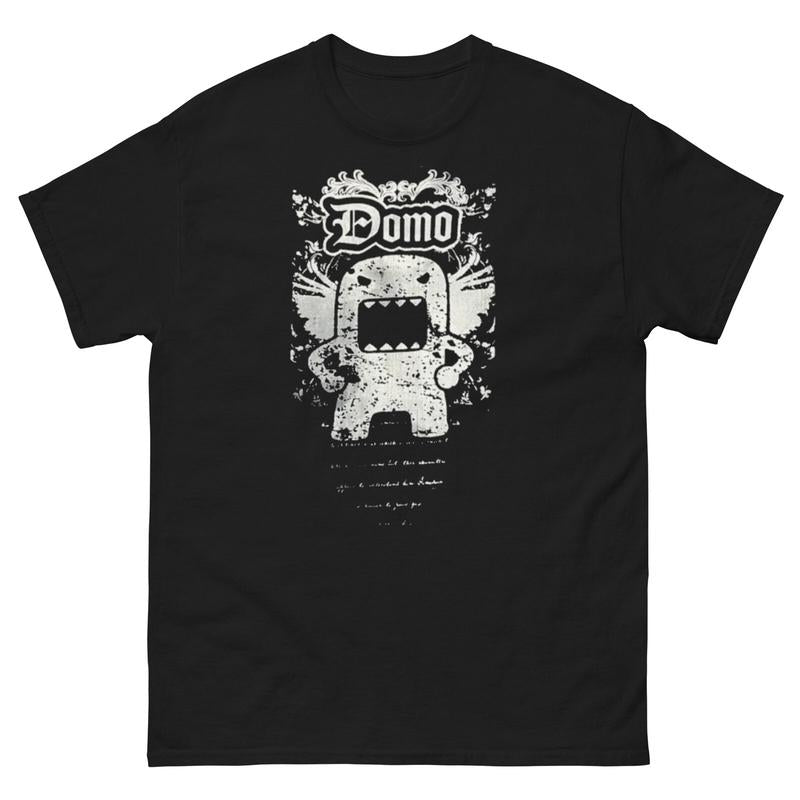 Mens domo t shirt grunge scene emo hot topic Cyber y2k skull Affliction Style Menswear Underwear