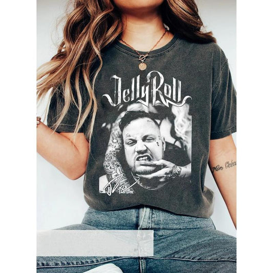 Retro Jelly Gift fans Graphic Shirt, Jellyrol Concert 2023 Shirt Jelly Vintage Shirt, Jelly Graphic shirt, Gift For Men Women Shirt