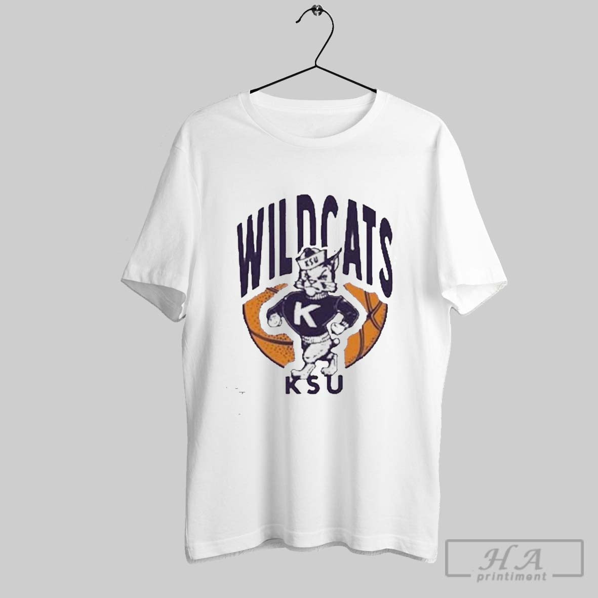 Rally K State Wildcats Lavender 2024 2025 Lavender Out Basketball Shirt