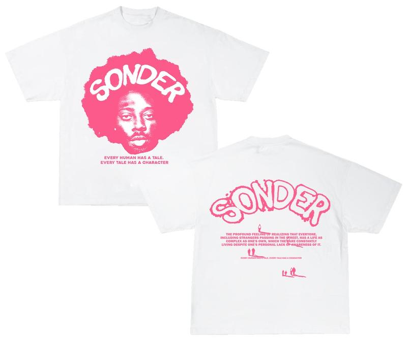 Brent Faiyazzz Pink Cute Sonder 2024 Trendy Rap Shirt