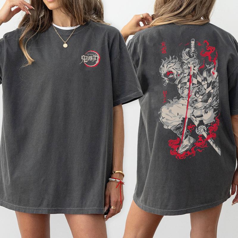 Tanjiro Kamado Water Breathing shirt, Demon Slayer t-shirt, Anime sweatshirt hoodie, Anime lover t-shirt Menswear