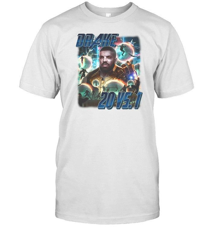Funnyahhtees Drake Thanos 20 Vs. 1 Shirt