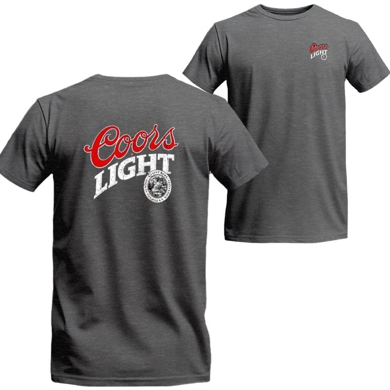 Coors Light Logo T-shirt, Wide Size Selection Gifts for Him, Unisex T-shirt For Men, For Women, Best choice