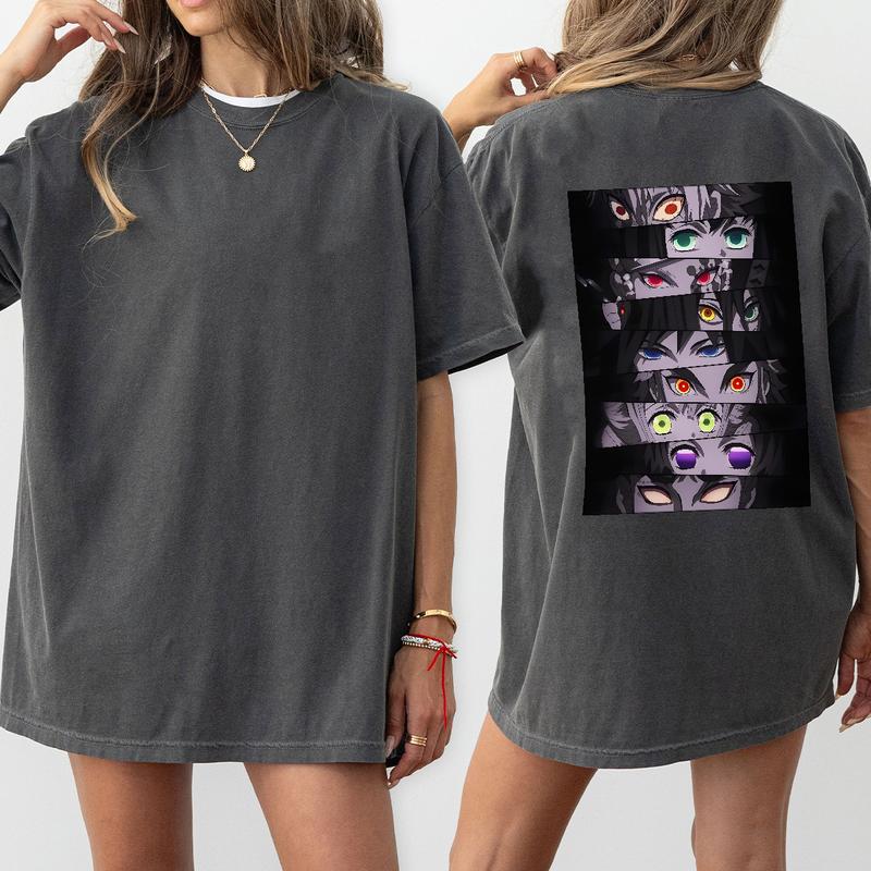 Eyes of Hashira team Shirt, All of Hashira Sweatshirt Hoodie, Demon Slayer t-shirt, Kimetsu no Yaiba Shirt, Anime sweatshirt hoodie, Anime lover t-shi