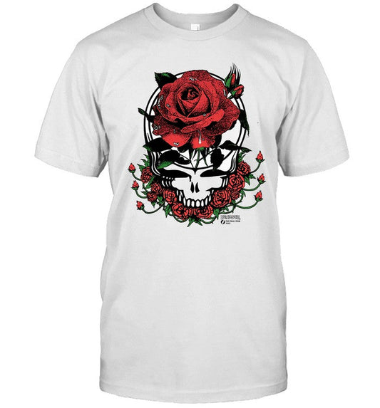 Dead & Company The Final Tour Giant Rose Tshirt