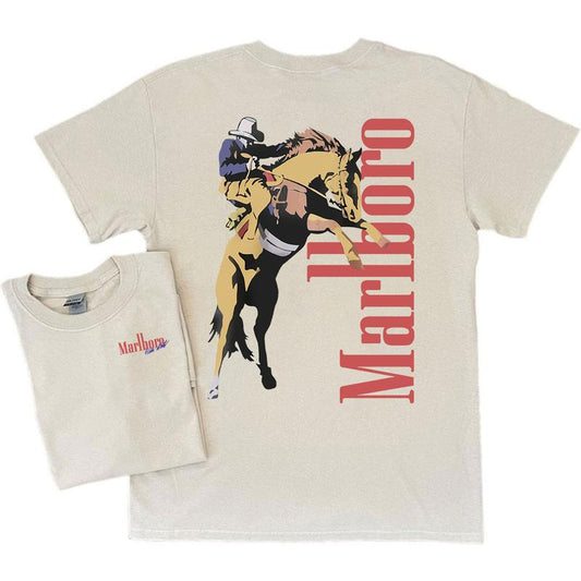 Vintage Marlboro Cowboy Wild West Shirt, Unisex Shirt, For Men, For Women