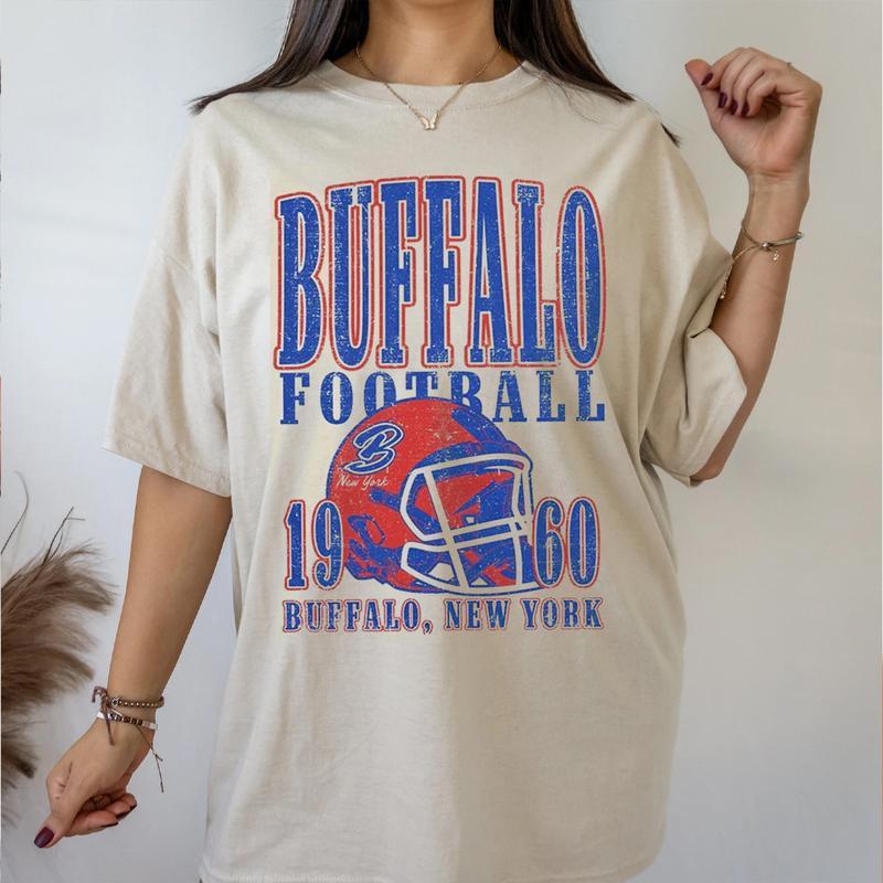 Vintage 90s Buffal0 Football Tshirt, Vintage Ny 1960, Game Day Apparel, Retro Football Tee, Favorite Team Shirt, Sunday Game Day Clothes, Gifts For Me