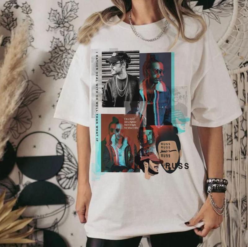 Russ Merch Santiago Album IT Was You All Along Tour2024 Shirt