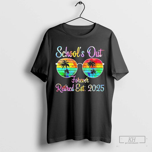 Retired Teacher Class Of 2025 Retirement School Gift T Shirt