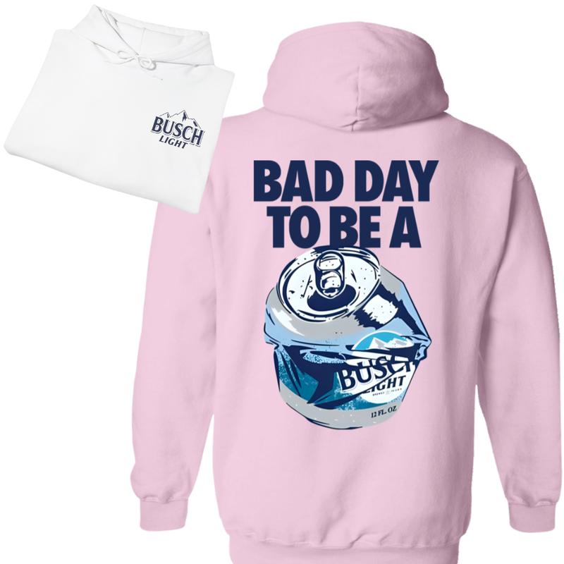 Bad Day to Be a Busch Light 2 Sides Printed Gildan-Unisex Hoodie Cotton