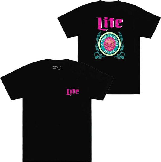 Miller Lite Color  T-shirt - 2 Side - S To 3xl Sizes - Versatile Unisex Wear - Full Color Range - Unisex Design - Find Your Style