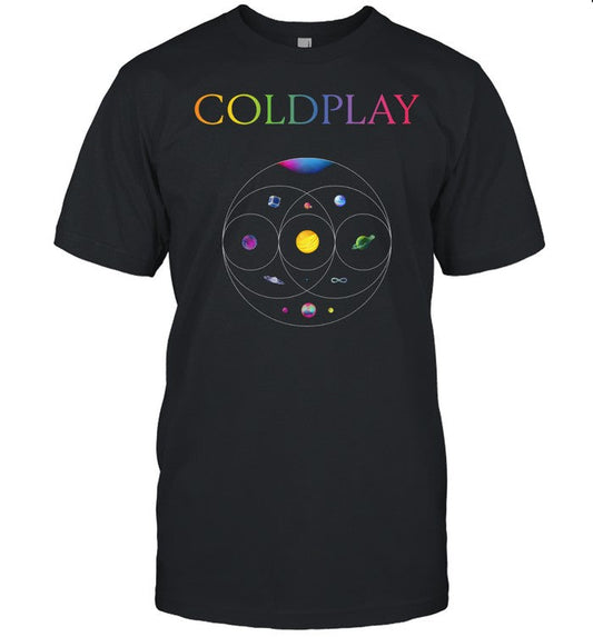 2025 Coldplay Music Of The Spheres Live New Tee