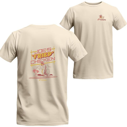 Fried Chicken T-shirt, Funny Tee Shirt, Menswear Top, Streetwear