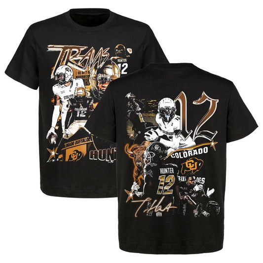 Travis Colorado Hunter Graphic T-Shirts | Heavy Cotton | Men's & Women's Retro American College Football Shirt
