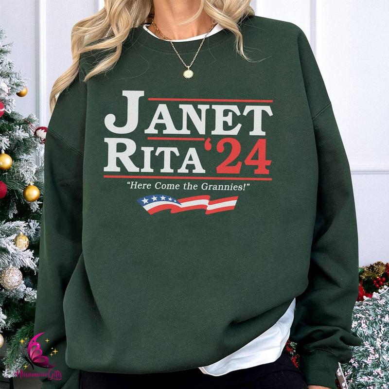 Janet And Rita 2024 Hoodie, Sweatshirt, T-shirt - Find Your Perfect Fit - Unisex Clothing Choices - Shades For Everyone - Statement Pieces - Fashion V
