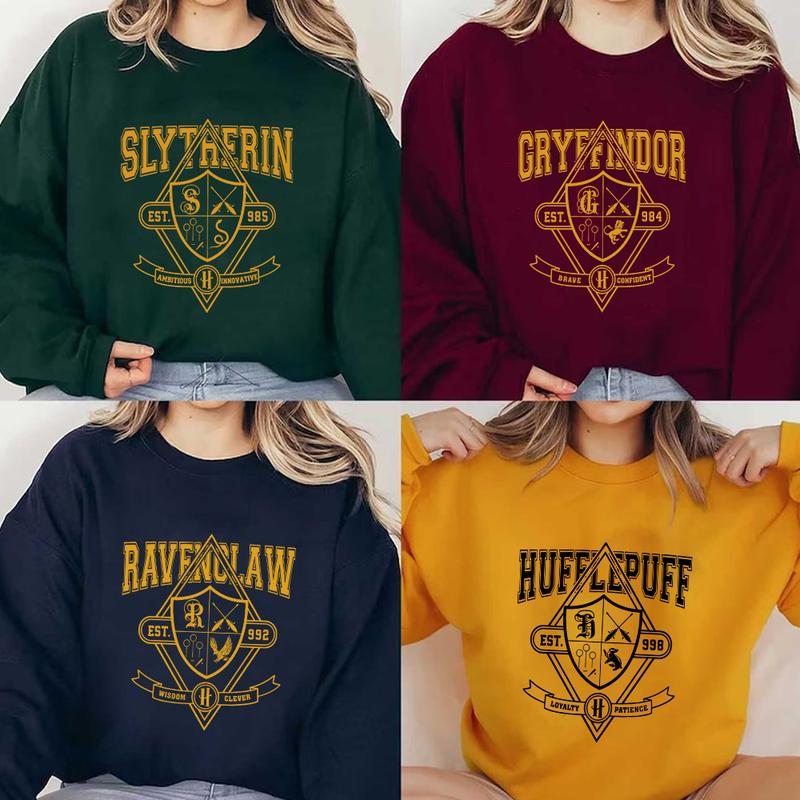 HP Quidditch Team Sweatshirt Hoodie Shirt, gift for fan potterhead gift potterhead sweater