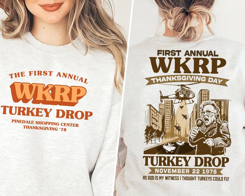 Thanksgiving Day Turkey Sweatshirt: Cincinmati Movie Sweater, Fun Gift Idea, Happy Thanksgiving Shirt Tee