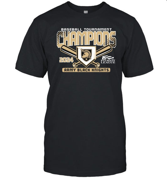 Patriot League Baseball Conference Tournament Champions Army Black Knights 2024 Shirt