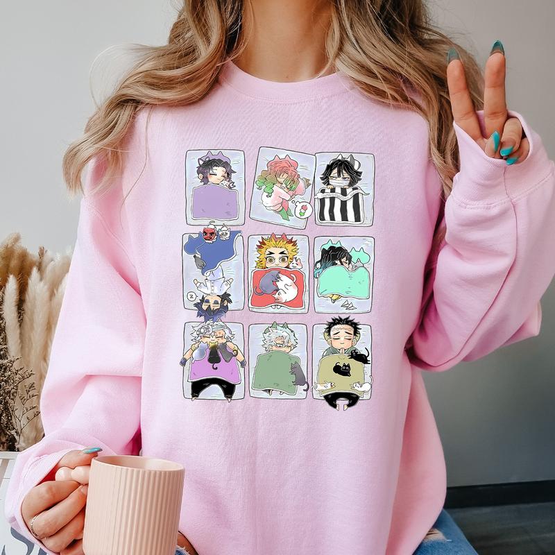 All Hashira T-Shirt, Breathing Hashira Shirt, Breathing Demon Slayer t-shirt, Kimetsu no Yaiba  Anime sweatshirt hoodie, Anime lover t-shirt, Demon Sl