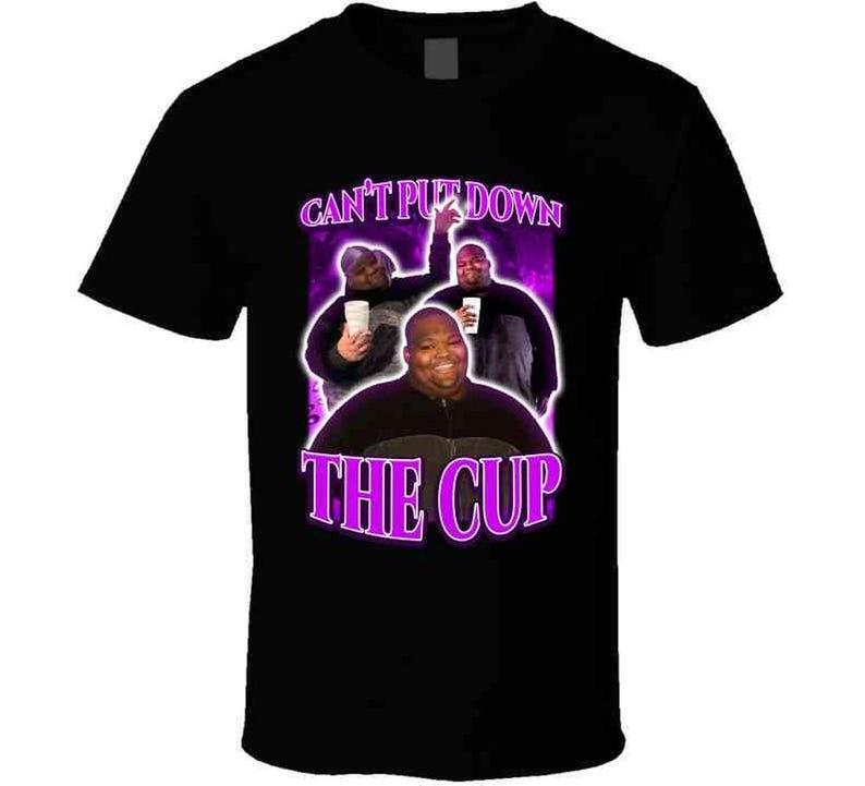 Cant Put Down The Cup Dave Blunts Fan Funny Joke Gift T Shirt