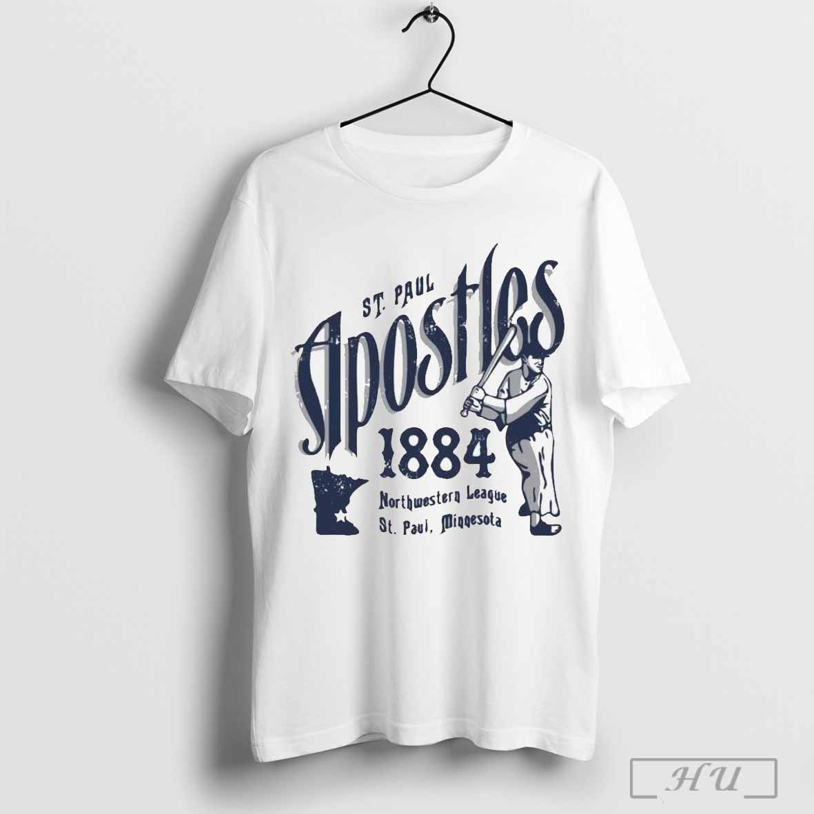 Saint Paul Apostles Minnesota Vintage Defunct Baseball Teams T Shirt