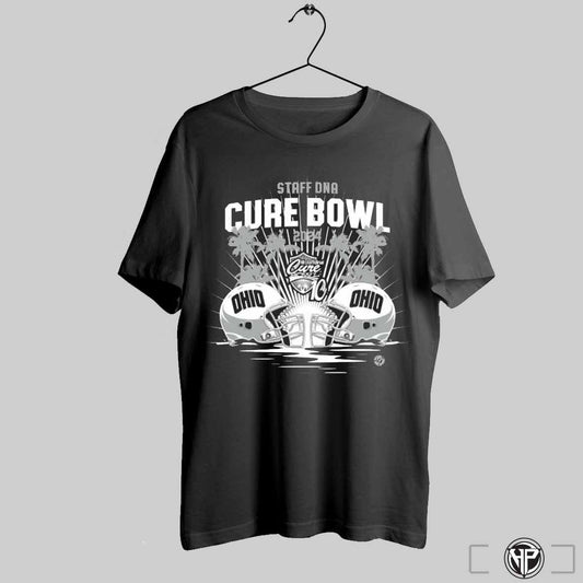 Staffdna Cure Bowl 2024 Ohio Bobcats Helmet Shirt Trending Sweatshirt