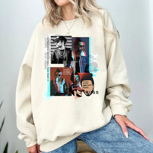 Russ Merch Santiago Album IT Was You All Along Tour2024 Shirt