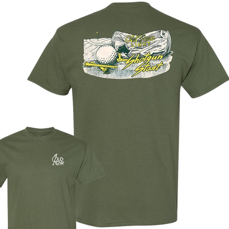 Old Row Golf Shotgun T-Shirt, Unisex T-Shirt, For Men, For Women