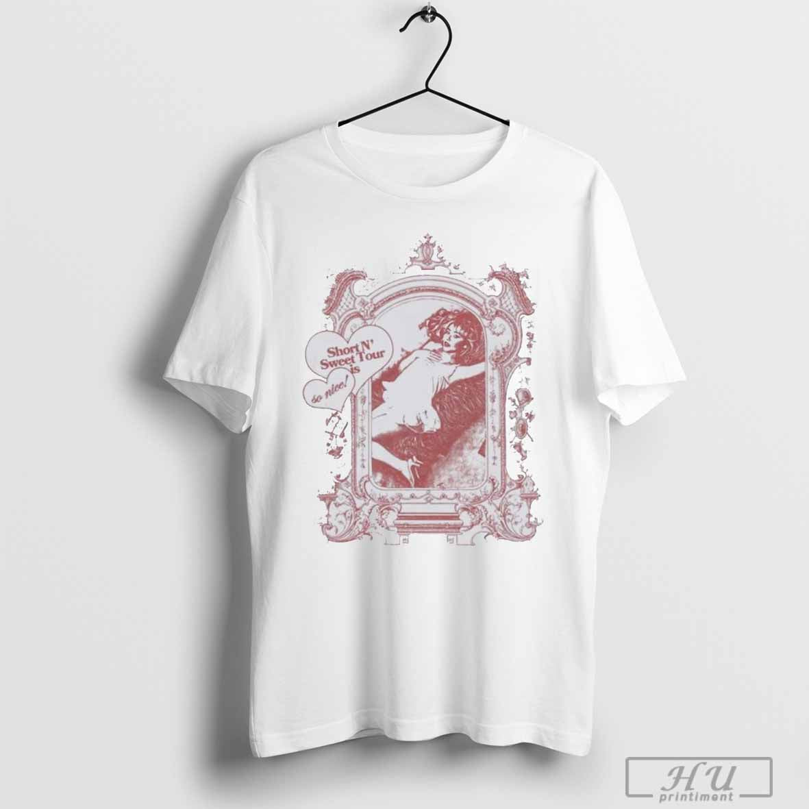 Sabrina Carpenter Short N' Sweey Tour 2024 T-shirt