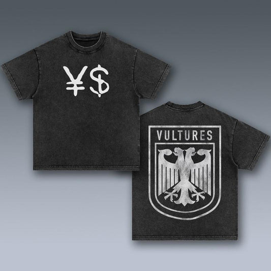 VULTURES V1-KANYE WEST 2 SIDES Cotton Vintage Shirt To Match Sneaker Hiphop Clothing Rapper Merch Shirt, Hiphop Tour Concert 2024, Gift For Fan Y2K Aesthetic Hoodie Sweatshirt