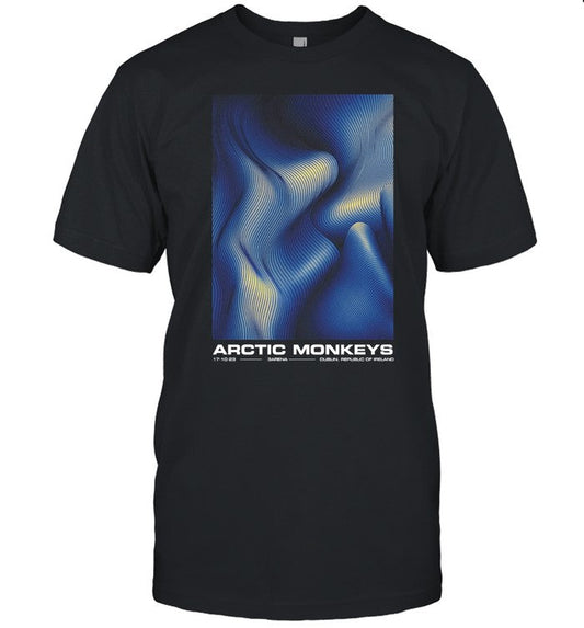 Arctic Monkeys October 17 2023 3Arena Dublin, Ireland October Tour t shirt
