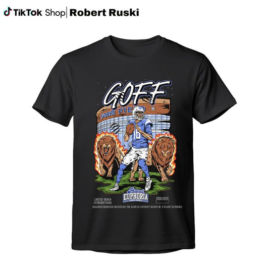 Jared Goff Shirt, Detroittt Football T-shirt, Unisex Game Day Shirt, Gifts For Football Fans