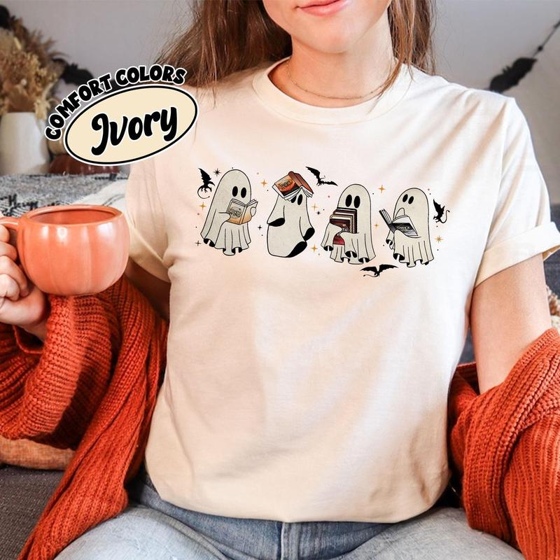 Fourth Wing Onyx Storm Ghost Shirt, Fourth Wing Spooky Ghost Shirt, Bookish Ghost, Fourth Wing Halloween