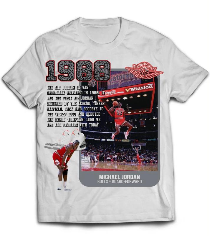 Vintage 1988 GOAT Card Tribute T-Shirt for Men - Graphic Tee - Cotton, Menswear