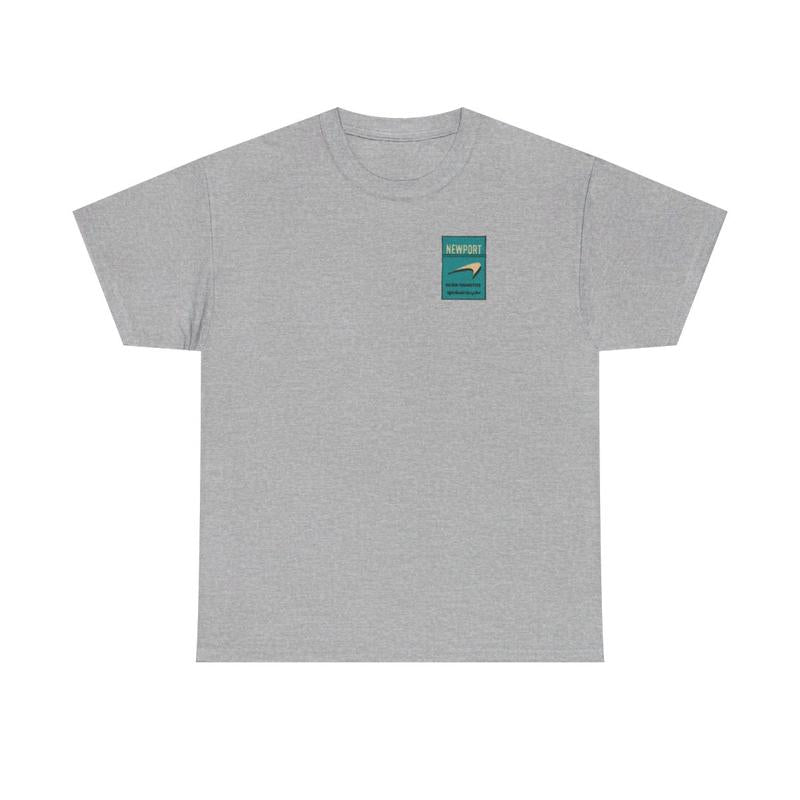 Vintage Newport Tee - Cotton Streetwear Shortsleeve