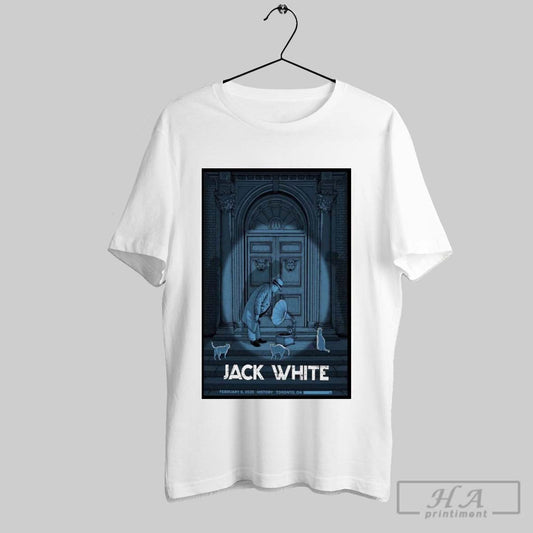 Poster Jack White February 6 2025 History In Toronto Canada On T Shirt