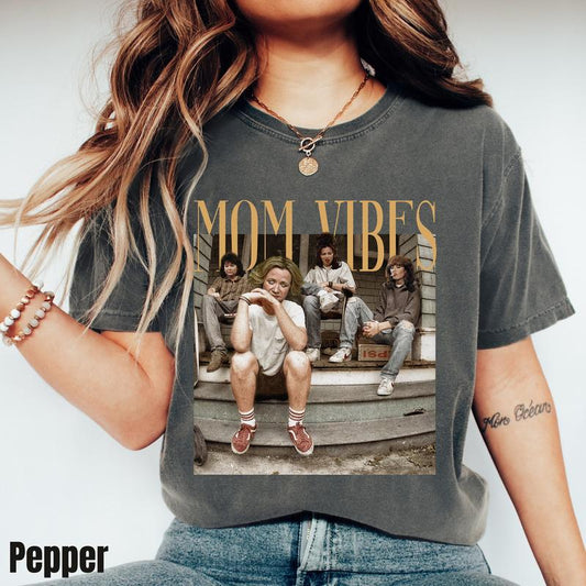 Mom Vibes Shirt, Thug Mom T-Shirt, Retro Sitcom Mom Vibes, 90's Mom Vibes Shirt, Mom Life, Trendy Mom, Viral Mom Vibes