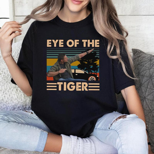 Eye Of The Tigerr T Shirt, Supernatural Dean T Shirt, Gift For Woman and Man Unisex T-Shirt Sweatshirt Hoodie
