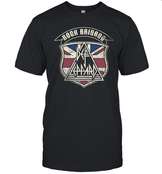 Def Leppard Rock Brigade Tour T-Shirt