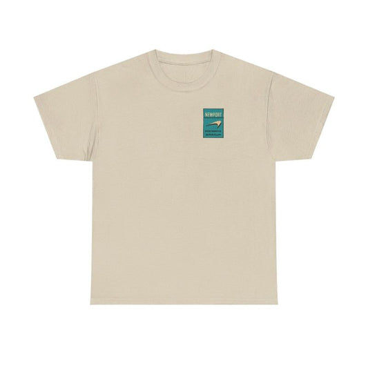 Vintage Newport Tee - Cotton Streetwear Shortsleeve