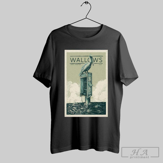 Poster Wallows February 23 2025 The Baycare Sound In Clearwater Fl T Shirt